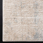 SAFAVIEH Adirondack Collection Area Rug - 12' Square, Beige & Slate, Modern Abstract Design, Non-Shedding & Easy Care, Ideal for High Traffic Areas in Living Room, Bedroom (ADR207B)