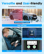 OBD2 Scanner S515 ABS SRS ECM TCM,Car Code Reader, Diagnostic Scan Tool with Reset for ABS/SRS/Oil/EPB/SAS/ETS/Battery/DPF/, Universal for All OBD II/EOBD Protocol Cars After 1996