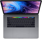 Apple 15.4in MacBook Pro Laptop (Retina  Touch Bar  2.2GHz 6-Core Intel Core i7  16GB RAM  256GB SSD Storage) Space Gray (MR932LL/A) (2018 Model) (Renewed)