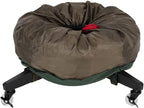 Upright Tree Storage Bag - Christmas Tree Storage Bag | Hold Artificial Trees up to 7.5 Feet Tall - Keep Your Fake Tree Assembled | Includes Rolling Tree Stand (7.5' - Medium)
