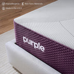 Purple Restore Mattress (Firm) – Split King, GelFlex Grid, Better Than Memory Foam, Temperature Neutral, Responsiveness, Breathability, Made in USA