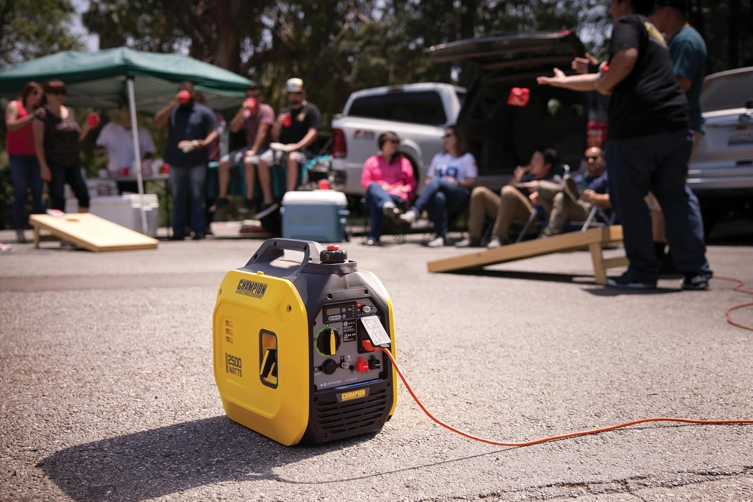 Champion Power Equipment 2500-Watt Ultralight Portable Inverter Generator with Quiet Technology and CO Shield