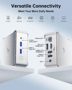 KAMRUI Essenx E2 Mini PC  16GB RAM 512GB SSD Mini Computers 12th Alder Lake N97 (Beat N150 up to 3.6GHz) Micro PC  HDMI+DP1.4 Dual 4K UHD Small PC Gigabit Ethernet WiFi BT Home/Office Mini Desktop pc