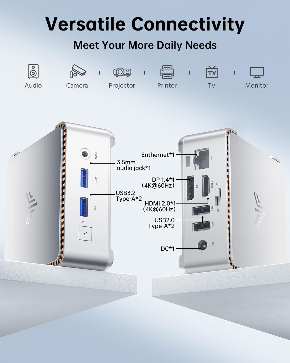 KAMRUI Essenx E2 Mini PC  16GB RAM 512GB SSD Mini Computers 12th Alder Lake N97 (Beat N150 up to 3.6GHz) Micro PC  HDMI+DP1.4 Dual 4K UHD Small PC Gigabit Ethernet WiFi BT Home/Office Mini Desktop pc