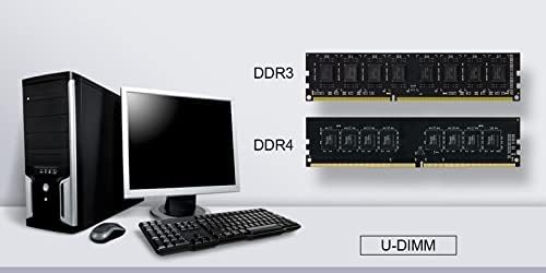 TEAMGROUP Elite DDR4 16GB Kit (2 x 8GB) 3200MHz (PC4-25600) CL22 Unbuffered Non-ECC 1.2V UDIMM 288 Pin PC Computer Desktop Memory Module Ram Upgrade - TED416G3200C22DC01