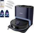 Bissell FlexClean FurForce Robot Vacuum & Mop with No Tangle Pet Brush Roll, LiDAR Navigation & Liftable Pad for Pet Hair Removal on Hard Floors & Rugs, 180min Runtime 60-Day Dust Collection, 4270L