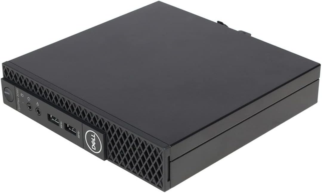 Dell OptiPlex 3060 Micro PC with Intel Core i3-8100T 3.1 GHz, 8GB RAM, 128GB Solid State Drive, Windows 11 Pro (Renewed)
