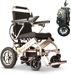 2020 New Folding Ultra Lightweight Electric Power Wheelchair, Silla de Ruedas Electrica, FDA Approved and Air Travel Allowed, Heavy Duty, Mobility Motorized, Portable Power (17.5′′ Seat Width)