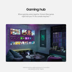 SAMSUNG 30” - 100” The Freestyle with Gaming Hub Smart Portable Projector  FHD  HDR  Big Screen Home Theater Experience  360 Sound  SP-LFF3CLAXZA  2023 Model (Renewed)