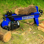 BILT HARD Log Splitter 6.5 Ton  Wood Splitter Electric Powered 15Amp  with Hydraulic Ram  Electric Firewood Splitting Machine  Horizontal