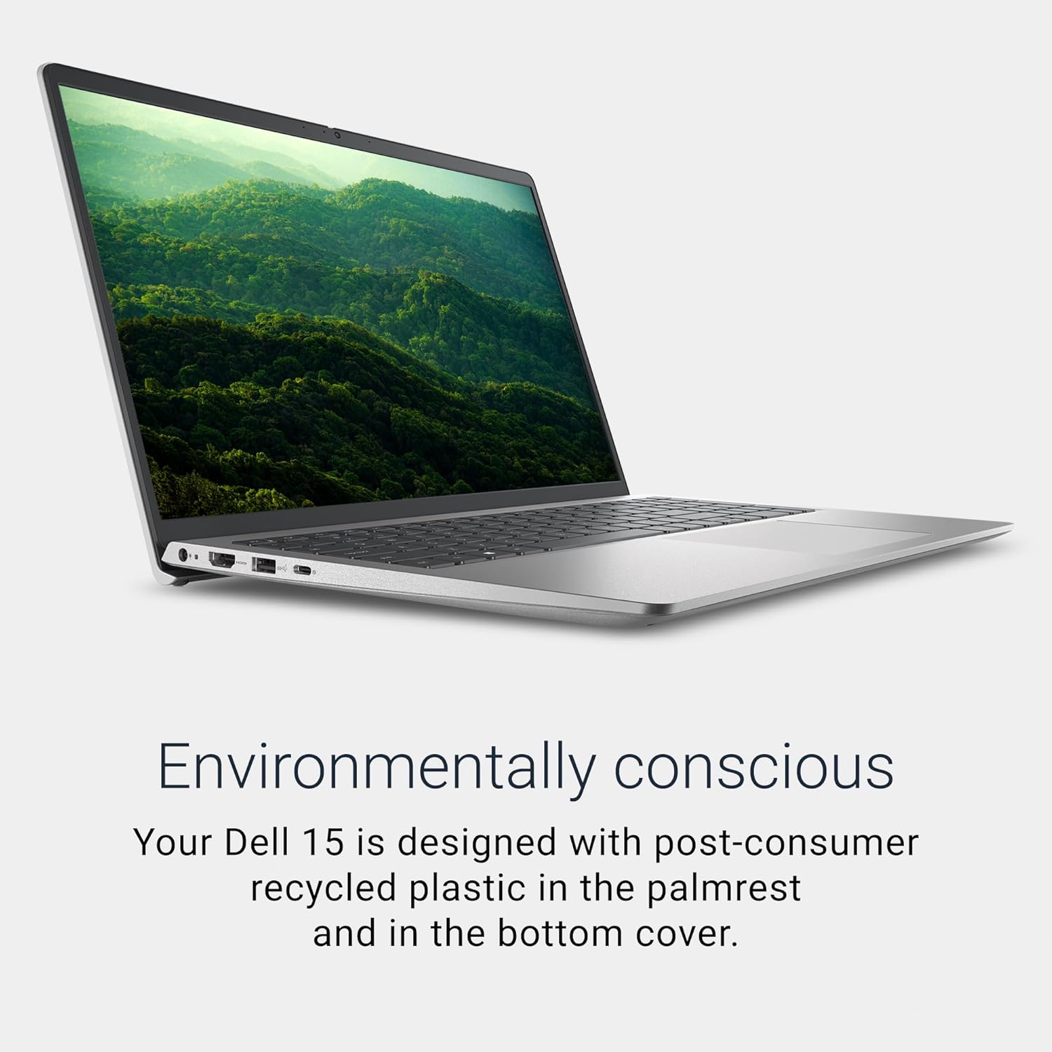 Dell 15 Laptop DC15250-15.6-inch FHD (1920x1080) 120Hz Display  Intel Core i5-1334U Processor  16GB DDR4 RAM  512GB SSD  Intel UHD Graphics  Windows 11 Home  Onsite Service - Platinum Silver