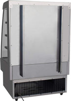 KoolMore - CDA-13C Open Air Merchandiser Grab and Go Refrigerator with LED Lighting and Night Curtain - 13.4 cu.ft