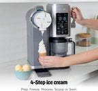 Ninja CREAMi Scoop & Swirl Ice Cream and Soft Serve Maker, Oprah's Favorite Things 2025, 13 Programs, Soft Serve Handle & (4) CREAMi 2-in-1 16oz Pints, Gift for Kids & ALL ages, NC701