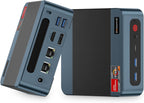 BOSGAME P3 Lite Gaming Mini PC with AMD Ryzen 7 6800H  32GB DDR5 RAM 1TB PCIe 4.0 NVMe SSD  Radeon 680M iGPU  Dual 2.5G LAN Win 11 Pro Desktop Computer with USB4/8K UHD/Wi-Fi 6E/BT 5.2