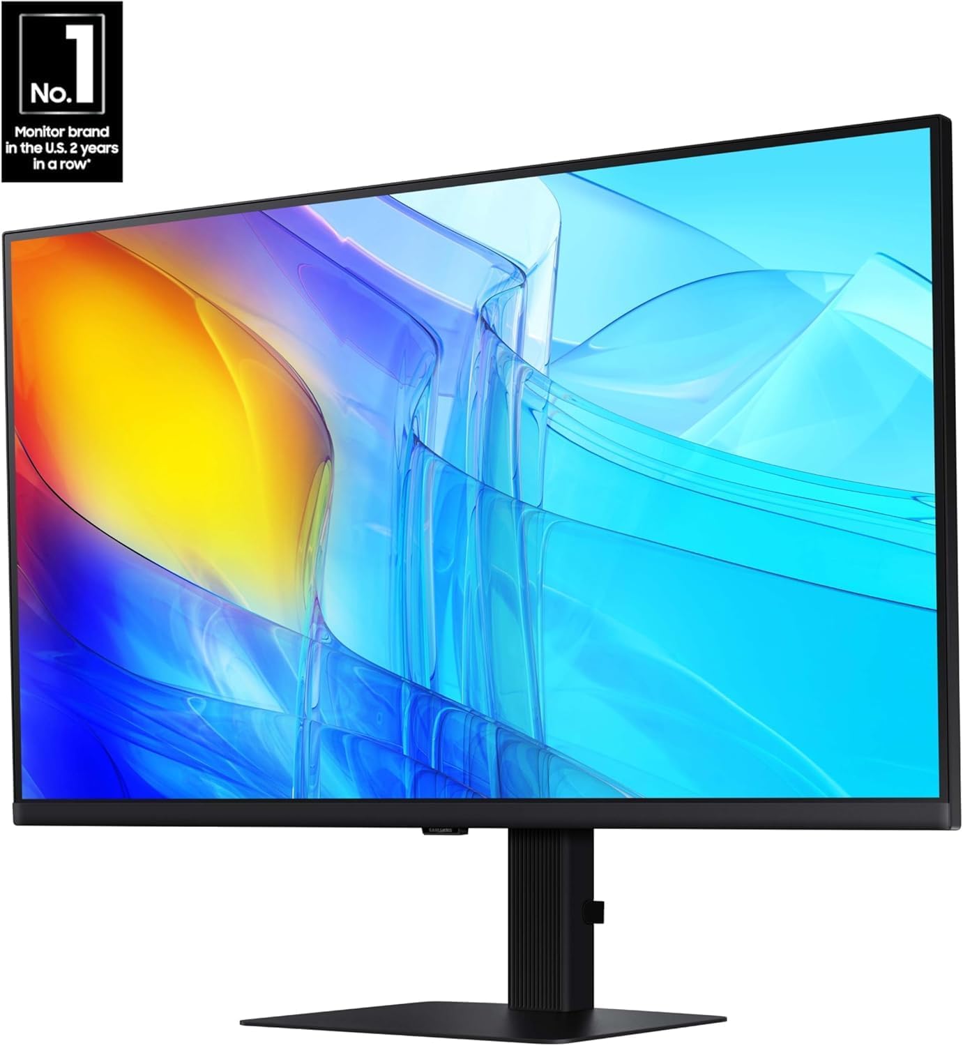 SAMSUNG 27" ViewFinity S8 (S80D) Series 4K UHD High Resolution Computer Monitor  HDR10  Multiple Ports w/ HDMI  DisplayPort  USB-A  Height Adjustable Stand  LS27D806EANXGO  2024  3Yr Warranty
