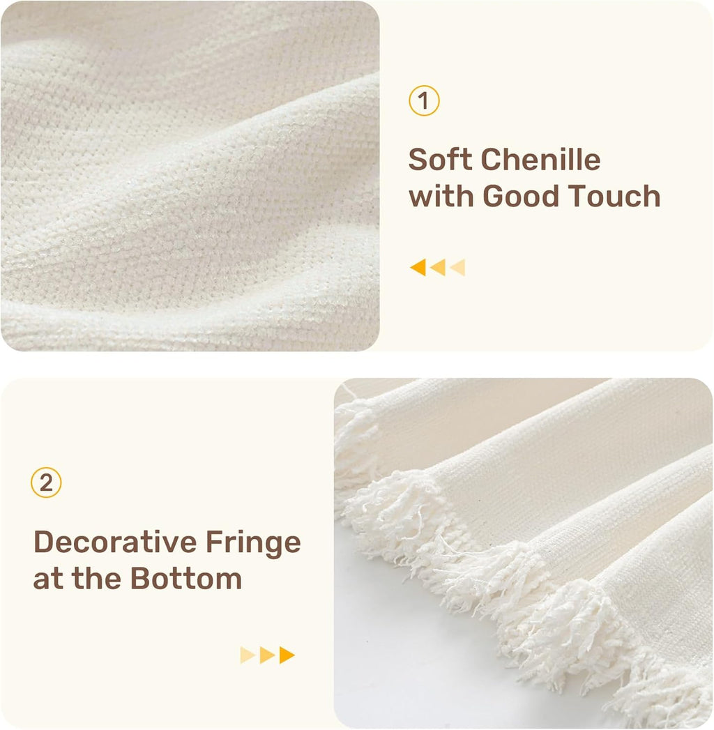 Sectional Couch Covers, 2 Pieces Washable L Shaped Couch Covers Sofa Blanket for Dogs Pet Friendly Sectional Sofa Slipcovers Furniture Covers,71"x 118"+ 71"x 118",(XX-Large,Cream White)