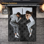 Queen Mattress, 12 Inch Hybrid Mattresses, Medium-Firm Feel with Pocket Springs & Cooling Gel Memory Foam, CertiPUR-US Certified for Enhanced Support, Cooling & Motion Isolation