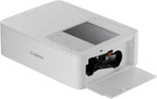 Canon Selphy CP1500 Wireless Compact Photo Printer (White) Bundle with KP-108IN Color Ink Paper Set (108 Sheets of 4x6 Paper + 3 Ink Cartridges) + Memory Card Holder + More