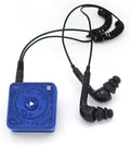 Mighty Wave Waterproof IPX7 Spotify & Amazon Music Player - Includes Waterproof Wired Headphones - Perfect for Swimming - Music + Podcasts