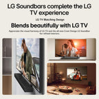 LG S70TY 3.1.1-Channel QNED TV Matching Soundbar  Dolby Atmos  Wow Orchestra  Rear Speaker Ready  Wireless Subwoofer