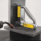 Strong Hand Tools Adjust-O 90° Dual Switch Magnetic Fabrication Square, On/Off Switches, Max. Pull Force: 120 LBS, Dimension: 6 x 6 x 1-1/2″, MS2-80