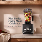 Vitamix Ascent X5 Blender with 10 Blending Programs, Self-Cleaning Program, Professional-Grade Blender for Smoothies, Soups and More, Stainless-Steel Blades, 48 Oz Container, Shadow Black