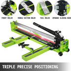 Tile Cutter 40 Inch, Manual Tile Cutter All-Steel Frame,Tile Cutting Machine w/Laser Guide and Bonus Spare Cutter,Tile Cutter Hand Tool for Precision Cutting Porcelain Ceramic Floor Tiles