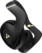 LIVV PRO Sports Headphones Designed for Gym  Workout  Running - Comfortable  Ergonomic  Over Ear  Active Noise Cancelling  5 Microphones  Wireless  50 Hours Battery Life  Bluetooth 5.3  Matte Black