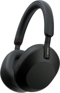 Sony WH-1000XM5 Premium Noise Canceling Headphones  Auto NC Optimizer  30-Hour Battery  Alexa Voice Control  Black
