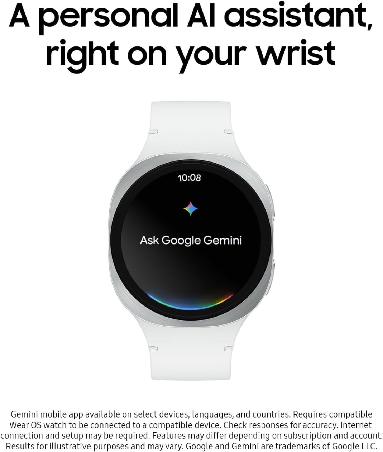 Samsung Galaxy Watch 8 (2025) 40mm Bluetooth Smartwatch  Cushion Design  Fitness Tracker  Sleep Coaching  Running Coach  Energy Score  Heart Rate Tracking  Graphite US Version  2 Yr Warranty