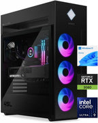 HP Omen 45L RTX 5080 Gaming Desktop  Intel Ultra 9 285K  64GB DDR5 RAM  2TB SSD  RGB Light Studio  DP  RJ-45  Black  Windows 11 Home