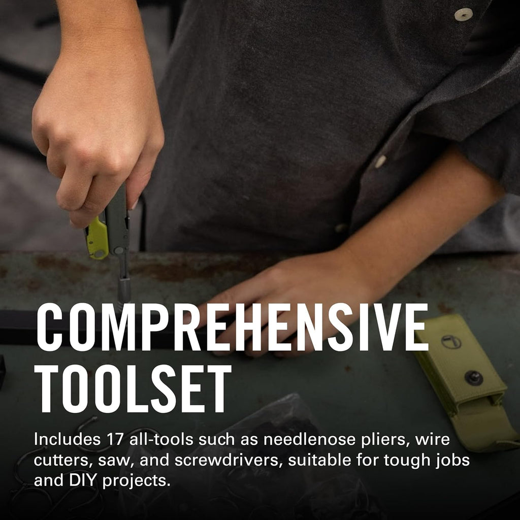 LEATHERMAN, Rebar Multitool with Premium Replaceable Wire Cutters and Saw, Burnt Sienna