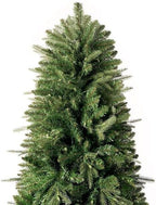 Naomi Home 7.5ft Christmas Tree with Lights, Realistic Fir Christmas Tree Prelit with 1746 Branch Tips, 550 Warm Lights and Metal Stand, Aritificial Tree, Árbol De Navidad