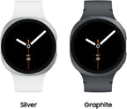 Samsung Galaxy Watch 8 (2025) 40mm Bluetooth Smartwatch  Cushion Design  Fitness Tracker  Sleep Coaching  Running Coach  Energy Score  Heart Rate Tracking  Graphite US Version  2 Yr Warranty