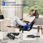FLEXISPOT ErgoX-PRO Ergonomic Office Chair Black – AeroWeave 5.0 Mesh Seat, 5D Lumbar, 7D Armrests, 4D Headrest, 551LBS Capacity – Office, Gaming, Home