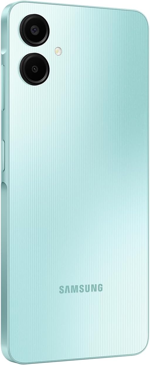 Samsung Galaxy A06 4G LTE (64GB + 4GB) Latin Version SM-A065M/DS Factory Unlocked 6.7" Dual Sim 50MP Dual Cam (Case Bundle) - (Light Green)