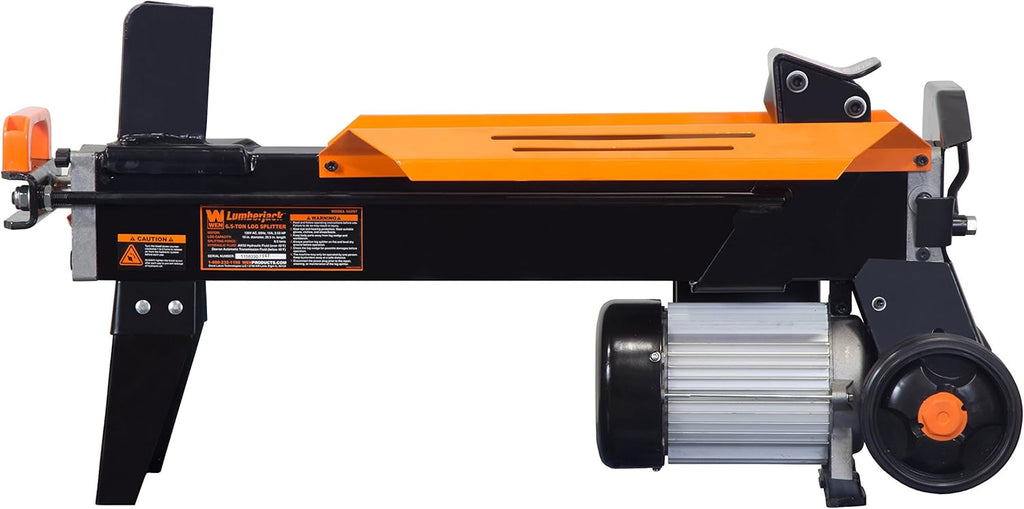 WEN Electric Log Splitter  6.5-Ton Capacity with Portable Stand (56208)