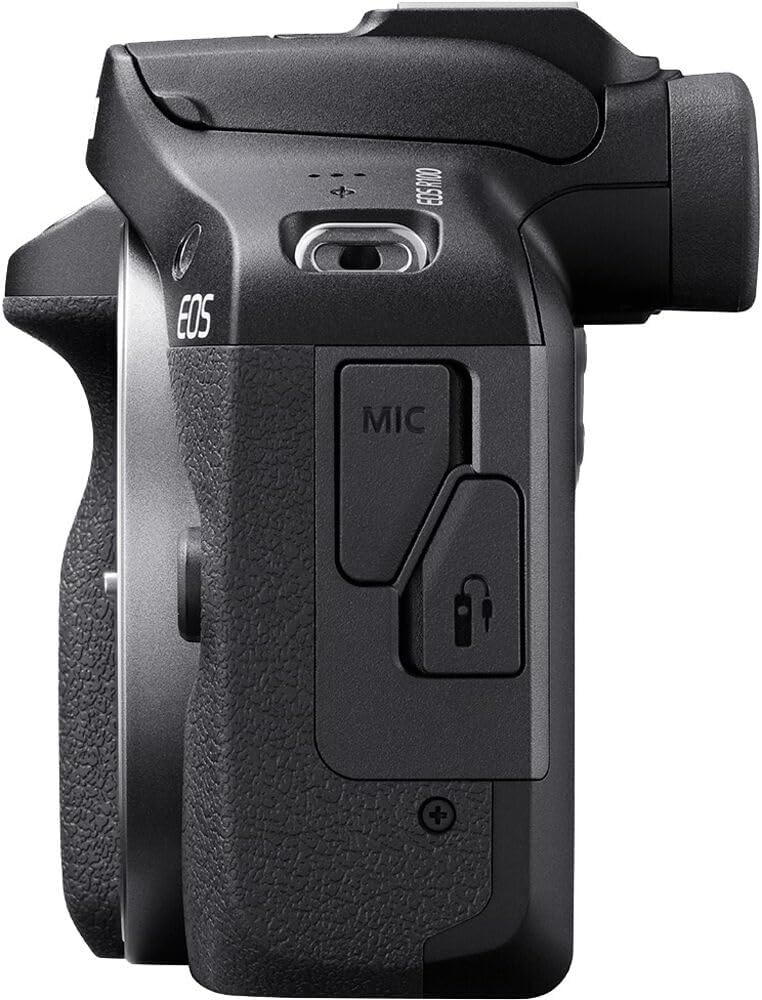 Canon EOS R100 Mirrorless Camera with RF-S 18-45mm f/4.5-6.3 is STM Lens | 24.1MP APS-C CMOS Sensor  Dual Pixel AF  Full HD Video | Compact RF Mount Camera for Beginners with Bag and 64GB Card