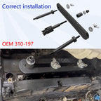 ZKTOOL New Upgraded Version Fuel Injector Puller Removal Tool Compatible with Land Rover Jaguar 3.0L 5.0L Gasoline Engine, Easily Remove Fuel Injectors Without Damage, Replaceable 310-197