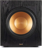 Klipsch Synergy Black Label Sub-100 10” Front-Firing Subwoofer with 150 Watts of continuous power  300 watts of Dynamic Power  and All-Digital Amplifier for Powerful Home Theater Bass