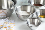 Fox Run 6-Piece Nesting Stainless Steel Polished Mirror Finish Mixing Bowls Set, 0.5, 1.25, 2.75, 4.25, 6.25 and 10.75 Quart