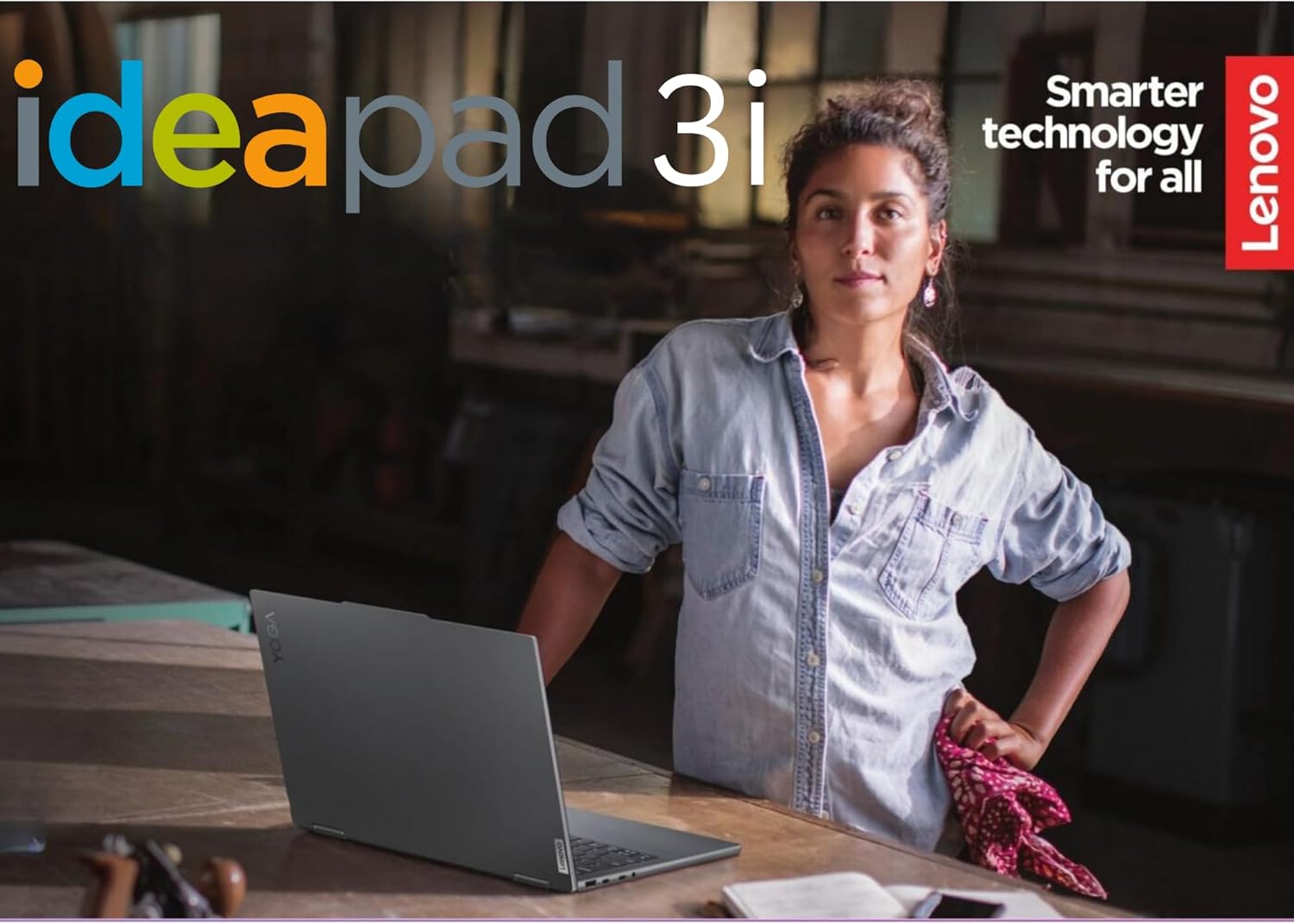 Lenovo Essential Touchscreen Laptop | Ideapad 3i | 24GB RAM | 15.6" FHD Touch Screen Display | 256GB SSD Storage | Intel Core i3 Processor | Windows 11 Pro | Business and Home Lover Laptop W/o Earbuds