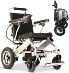 2020 New Folding Ultra Lightweight Electric Power Wheelchair, Silla de Ruedas Electrica, FDA Approved and Air Travel Allowed, Heavy Duty, Mobility Motorized, Portable Power (17.5′′ Seat Width)