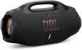 JBL Boombox 4 - Most Powerful Portable Waterproof Speaker with Massive Pro Sound  Up to 34 Hours of Playtime  & Multi-Speaker Connection by Auracast™ (Black)