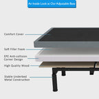 Twin XL Adjustable Bed Base | Dual Massage | USB Ports | Zero Gravity | Anti-Snore | Memory Positions | Under Bed Lighting | Wireless Remote | Zero Clearance