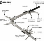 Gerber Gear MP600 Pro Scout Multi-Plier - Multitool with 15 Tools, Including Needlenose Pliers - Premium Multipurpose Tool - 07563N
