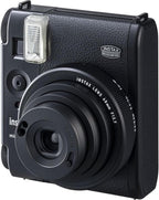 Fujifilm Instax Mini 99 Instant Camera Bundle with Fuji Instax Mini Instant Film Value Pack (60 Sheets) + Carrying Case - Brown + Photo Album – 64 Pockets + More
