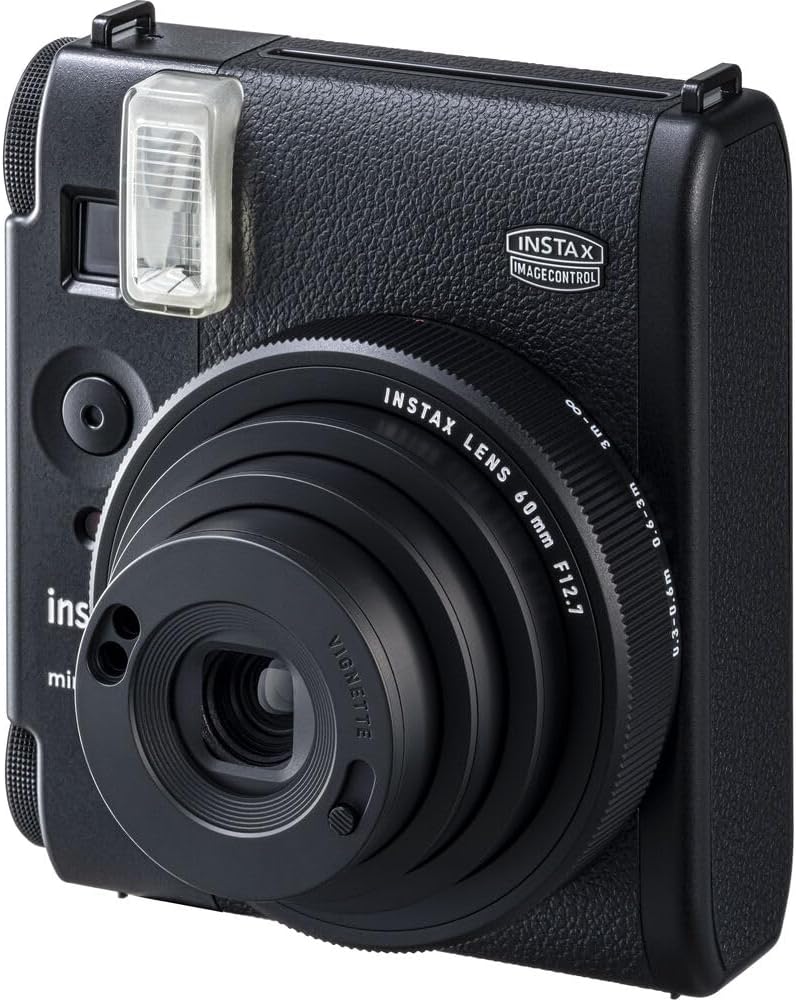 Fujifilm Instax Mini 99 Instant Camera Bundle with Fuji Instax Mini Instant Film Value Pack (20 Sheets) + Carrying Case - Brown + Photo Album – 64 Pockets + More