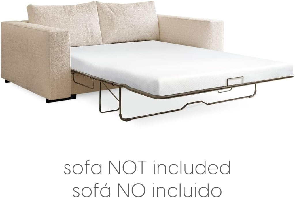 Milliard 4.5-Inch Memory Foam Sofa Bed Mattress Replacement, Queen Size, Pull Out Sofa Bed Queen Size, Sleeper Mattress & Couch Beds, Premium Comfort - Couch, Pullout Sofabed, Cama Not Included
