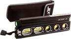 Johnson Level & Tool 5700-0800LZR 8" Magnetic Billet Torpedo Laser Level with GreenBrite Technology (Class II,